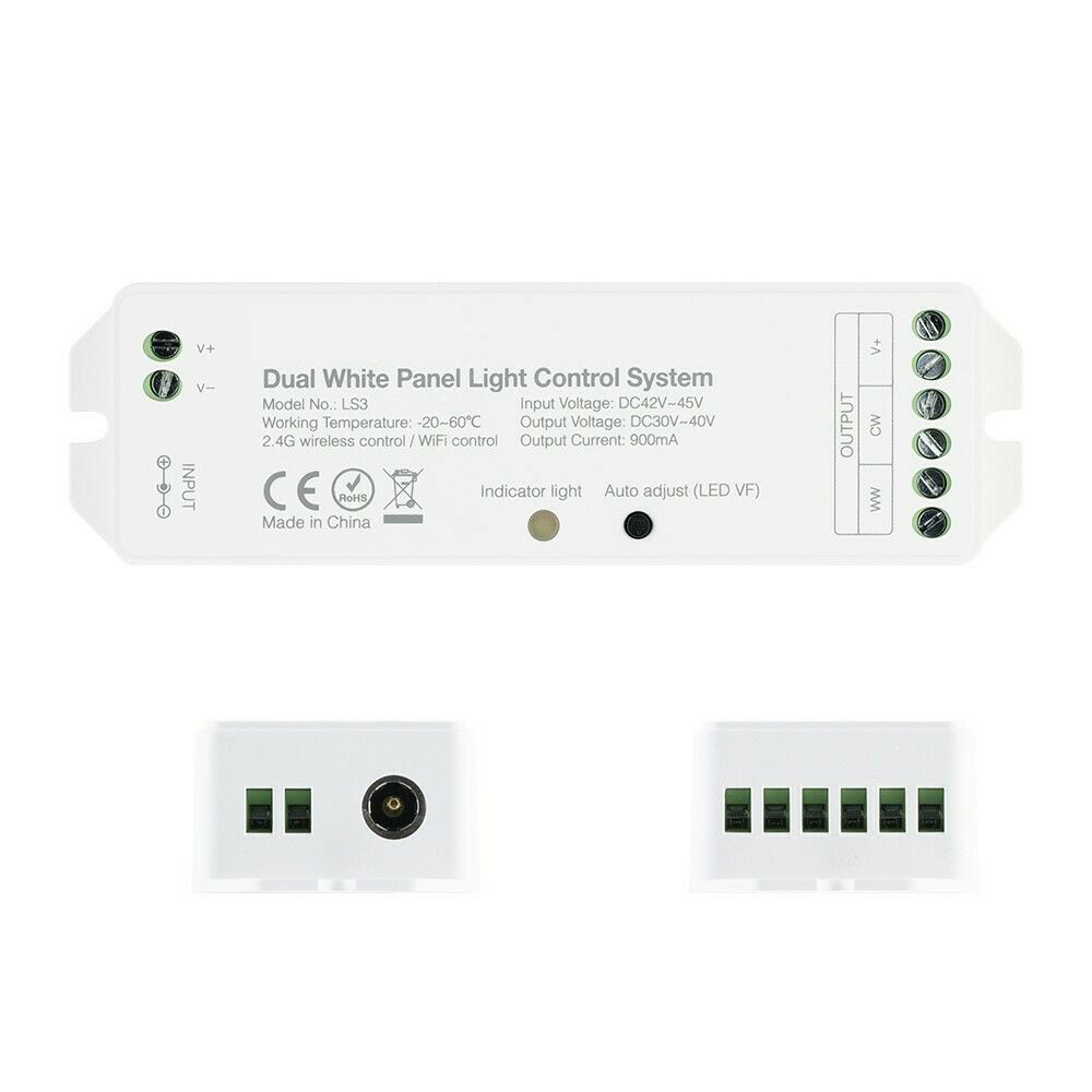 LS3 Dual White Panel Light Control System
